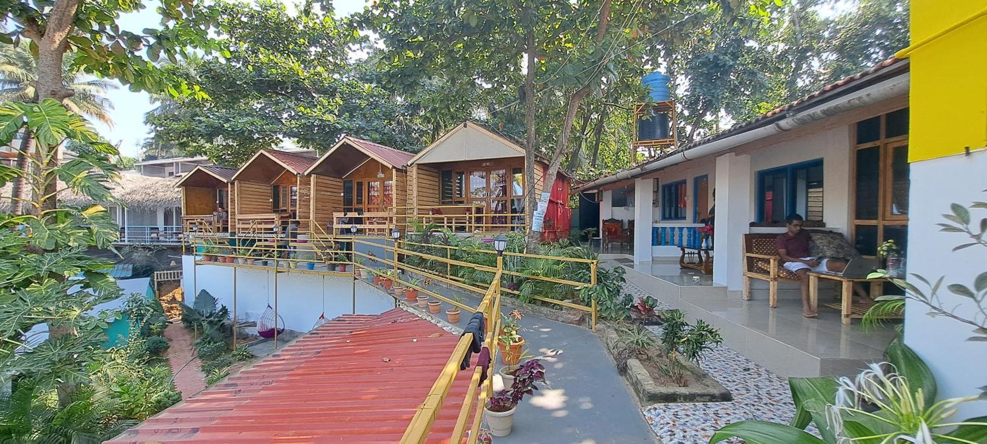 Hotel Pacific Sunset View Palolem Exterior foto