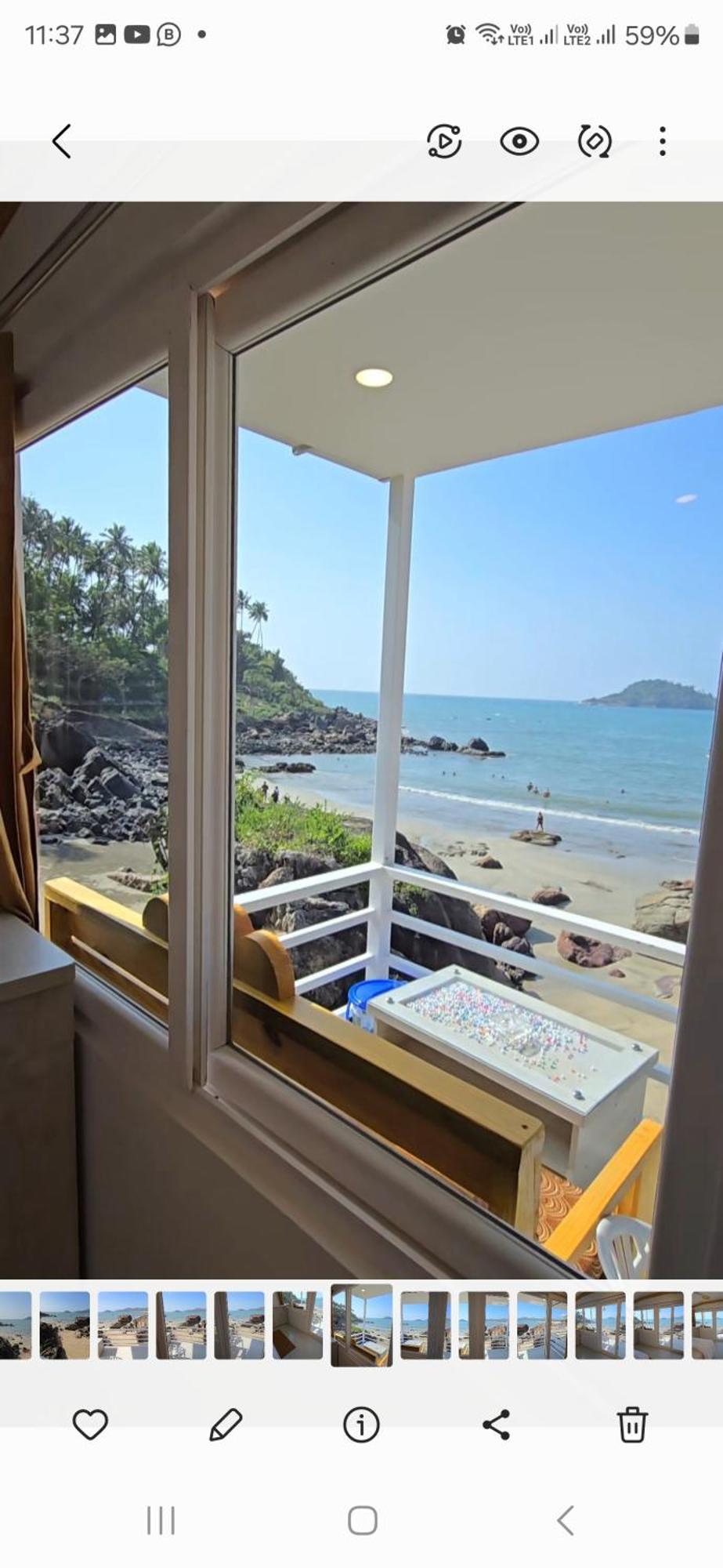 Hotel Pacific Sunset View Palolem Exterior foto